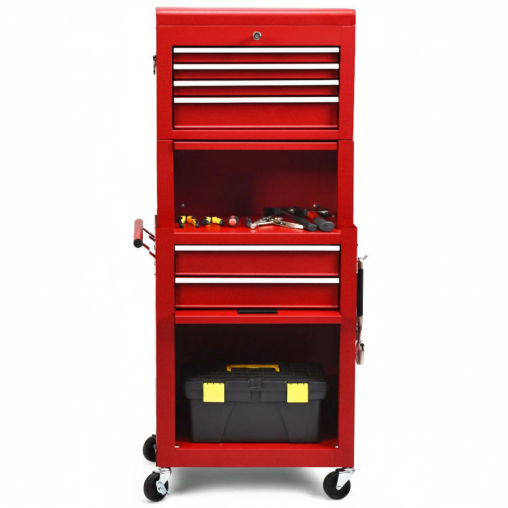 6 Drawers Tool Chest with Heightening Cabinet