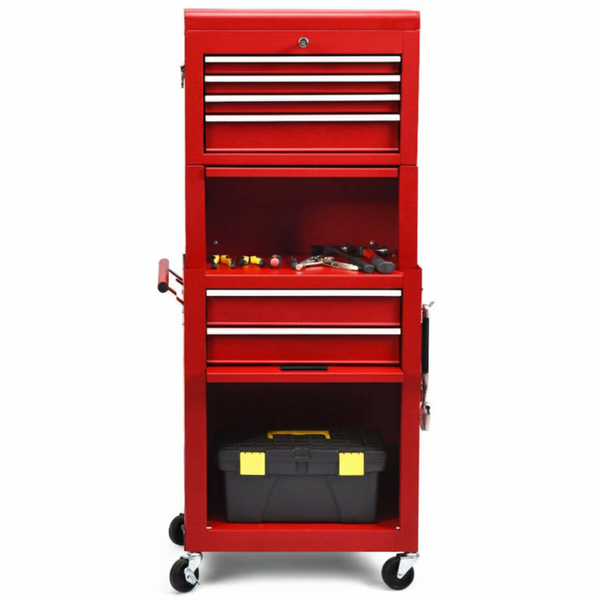 6 Drawers Tool Chest with Heightening Cabinet
